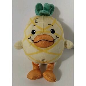 Moriah Elizabeth Georgie Yellow Pineapple Duck Plush Toy 6" Soft Stuffed Animal